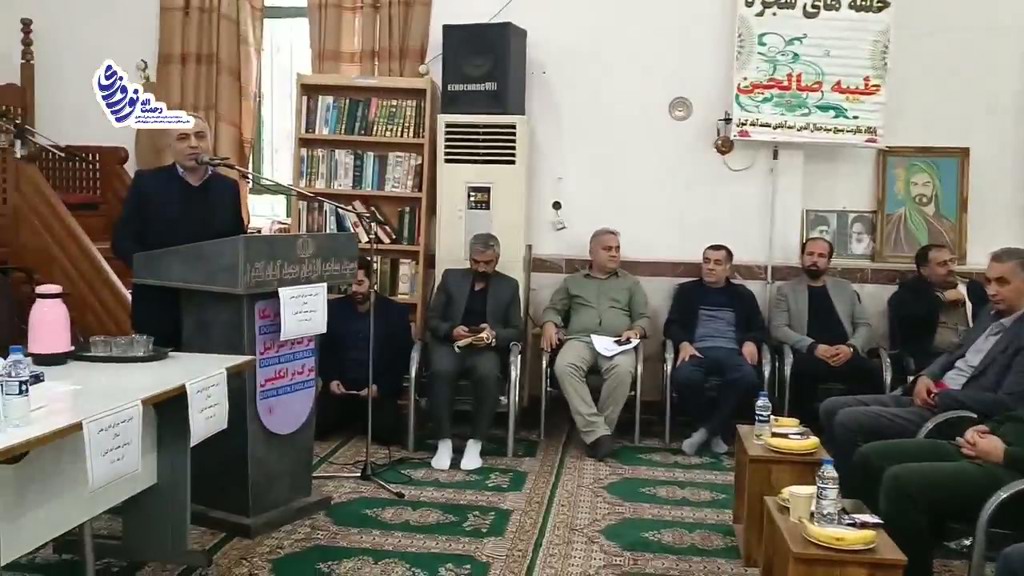 جلسه شورای اداری بخش کمالان با حضور دکتر نوروزی